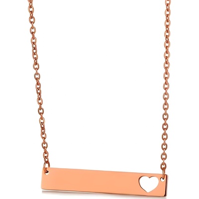 HARAHU Колие ta-34240 - Златна / Розова kp34240 (ta-34240)