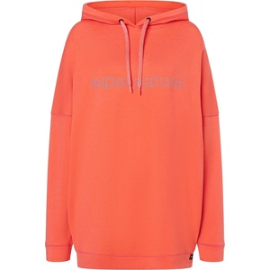 super. natural Дамски суичър super. natural Women's Feel Good Hoodie - Living Coral / Wasabi (105-4022-0613)
