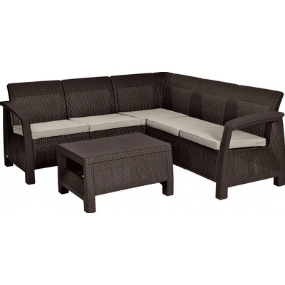 KETER Záhradný set GREEK RELAX SET hnedá