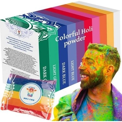 ISO 10564 Holi barevný prášek 10x100 g color – Zboží Mobilmania