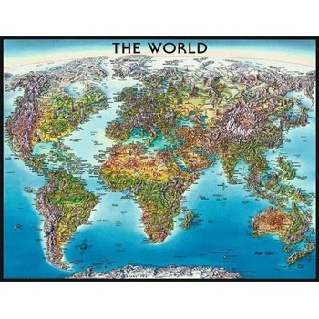 Ravensburger Mapa světa 2000 dielov