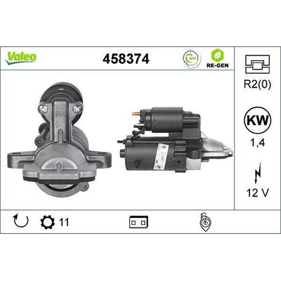Startér VALEO 458374