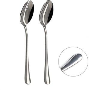 BackHome Living Комплект прибори за салата 25, 6cm от неръждаема стомана 67815 (STA9005)