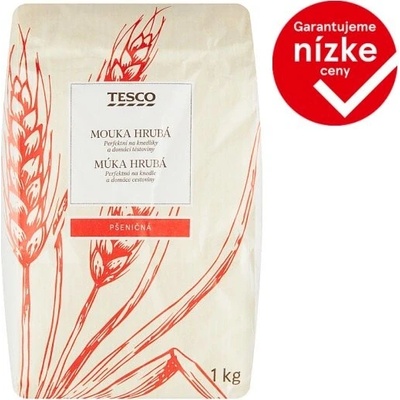 Tesco Pšeničná múka hrubá 1 kg