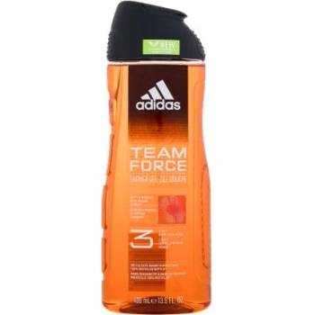 Adidas Team Force Shower Gel 3-In-1 New Cleaner Formula душ гел 400 ml за мъже