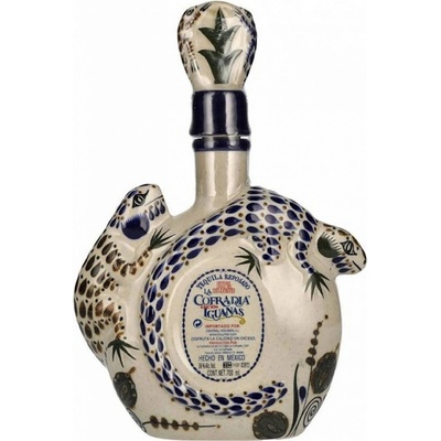 Tequila La Cofradia Iguanas Reposado 38% 0,7 l (holá láhev) – Zboží Dáma Tequila La Cofradia Iguanas Reposado 38% 0,7 l (holá láhev) – Zboží Dáma