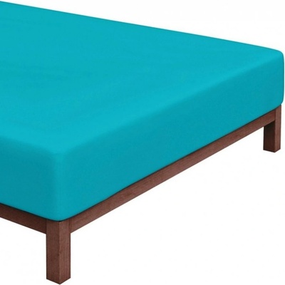 BedTex jersey prostěradlo na tyrkysové 90x200