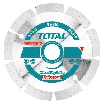 Total Kotouč diamantový řezný segmenový 115 x 22,2 mm TAC2111153