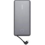 JOYROOM Външна батерия/power bank/ Anker PowerCore+ 10000 Pro, 10000mAh, черна, 1x Lightning порт, 1x Lightning вграден кабел (A1233H11)