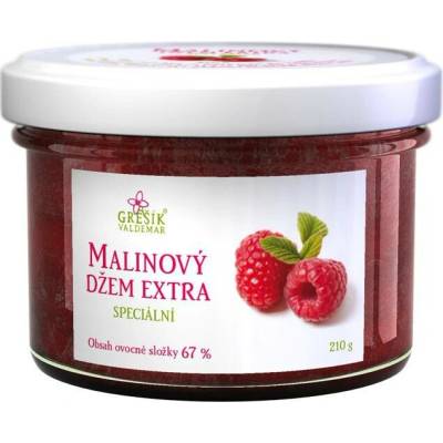 Valdemar Grešík Malinový džem 210g