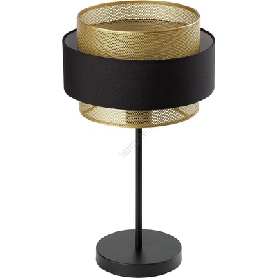 OSRAM - Настолна лампа DECOR HORNET 1xE27/10W/230V черна/златна (P227639)