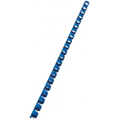 Plastové hrebene GBC 21R 10mm modré