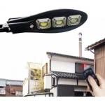  Соларна лампа със 3 cob led диода с лупи, дистанционно, сензор за движение и фотоклетка