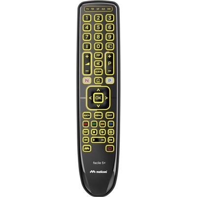 Diaľkový ovládač Meliconi Gumbody Facile 5+