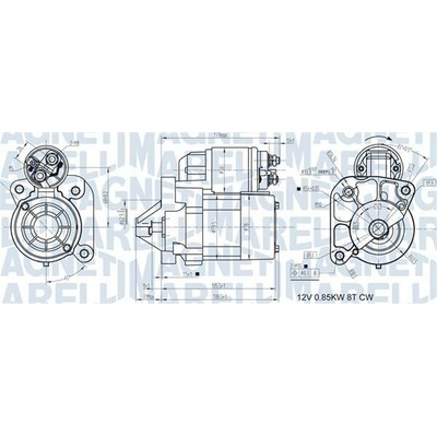 Startér MAGNETI MARELLI 063721186010