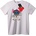 NOONEBRAND Тениска Stitch Mickey клоун - 3XL, White