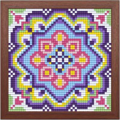 Bright Toys Мозайка с пиксели - Мандала, 48x48 пиксела, с рамка (BM48001-F)