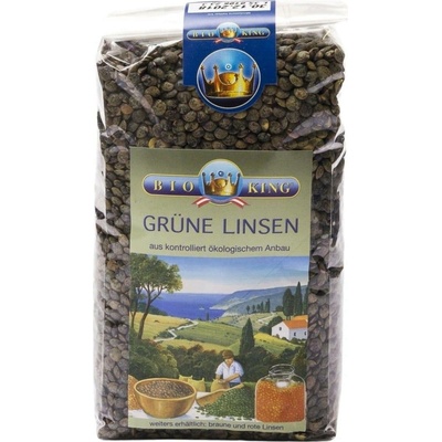 BioKing Bio zelená čočka 500 g