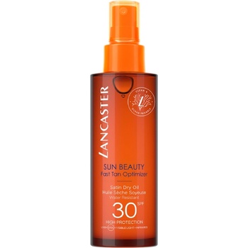 Lancaster SUN BEAUTY - Fast Tan Optimizer Satin Dry Oil SPF30 Слънцезащитен продукт дамски 150ml