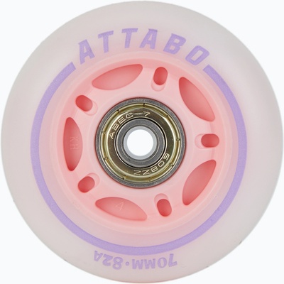 ATTABO Колела за ролери ATTABO Flashled M pink
