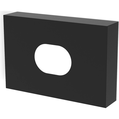 DECOR WALTHER Контейнер за хигиенни торбички Decor Walther стенен черен мат (0864560)