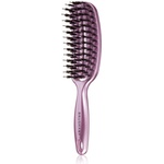 BrushArt Hair Vent blowdry hairbrush with boar bristles Четка за коса с влакна от найлон и глиган Small
