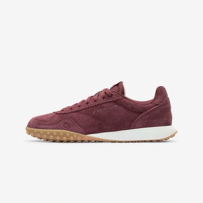 Decathlon dámske semišové tenisky RL70 bordové
