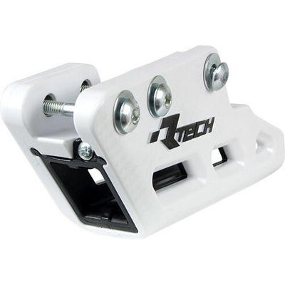 Rtech zadné vodítko reťaze R2.0 bielo-čierne YAMAHA YZ/WR 125/250/450