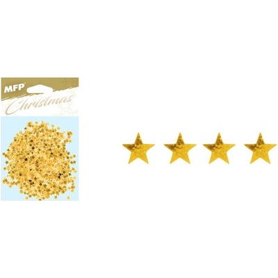 MFP 8885887 konfety hviezdičky 20g zlaté