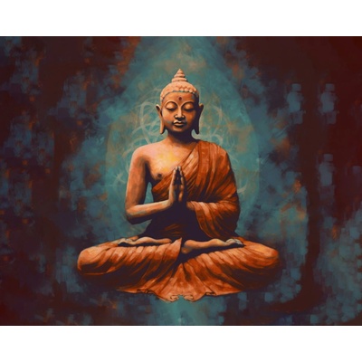 ZUTY Obrazy na stenu - Upokojujúci Budha Rámovanie: vypnuté plátno na rám, Rozmer: 40x50 cm