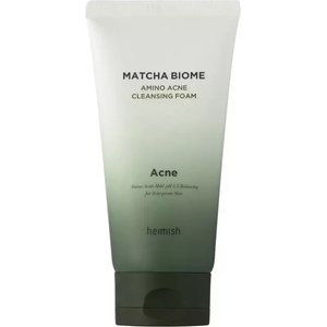 Heimish Matcha Biome Amino Acne Cleansing Foam - Противовъзпалителна почистваща пяна за лице с матча 150г