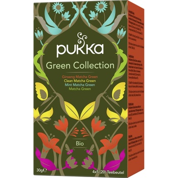 Pukka Herbs Green Collection Ajurvédsky Bio čaj zelená kolekce 20 sáčků