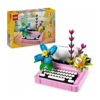 LEGO® LEGO® Creator Typewriter with Flowers 31169, 363 pcs