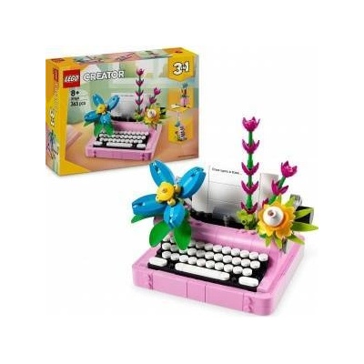 LEGO® LEGO® Creator Typewriter with Flowers 31169, 363 pcs