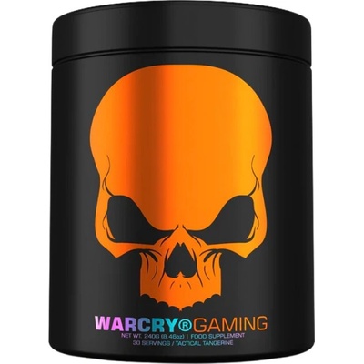 GENIUS NUTRITION Warcry Gaming | with Caffeine, Bacopa & Rhodiola [240 грама] Tactical Tangerine