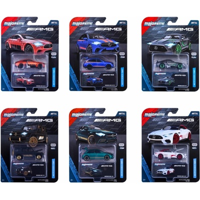 Majorette Mercedes-AMG Autíčko Deluxe, 6 druhů