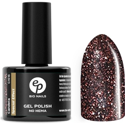Bio nails gel lak no hema CANDELA special effect 8 ml