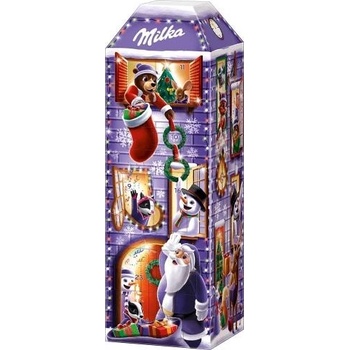 Milka Adventní kalendář 3D domeček 229g