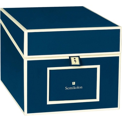 Semikolon Кутия за снимки и дискове CD Die Kante морскосиня (352542)