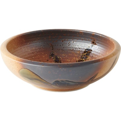 MIJ Jídelní mísa Wabi Sabi keramika hnědá 20 cm