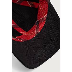 Barbour шапка с козирка дамска от памук (LHA0654)