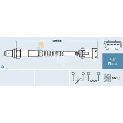 Lambda sonda FAE 77410