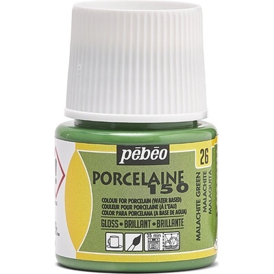 Pébéo Barva na porcelán Porcelaine 150 45 ml 26 Malachite Green