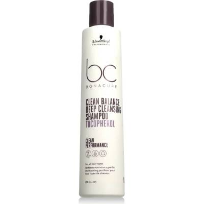 Schwarzkopf BC Bonacure Clean Balance Deep Cleansing Shampoo 250 ml