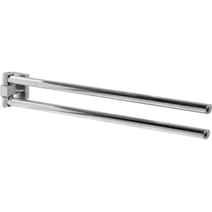 BISK Двойна поставка за кърпи Bisk Arctic chrome 48 см (01462)