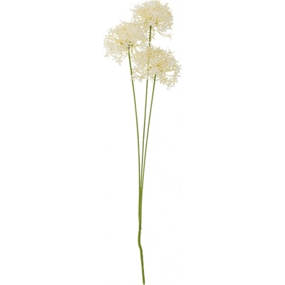 Bloomingville Umelá kvetina Allium White 63 cm