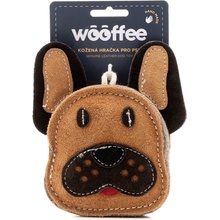 Wooffee pravá kože buldoček 14 cm
