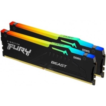Kingston FURY Beast RGB 64GB (2x32GB) DDR5 6000MHz KF560C36BBEAK2-64