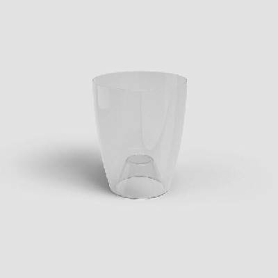 Artevasi Květináč FIJI na orchidej 12,5cm plast čirá transparent