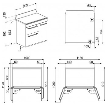 Smeg TR93P